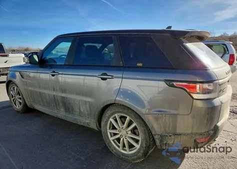 2016 Land Rover Range Rover Sport Se from USA, damaged, VIN SALWG2VF8GA645667